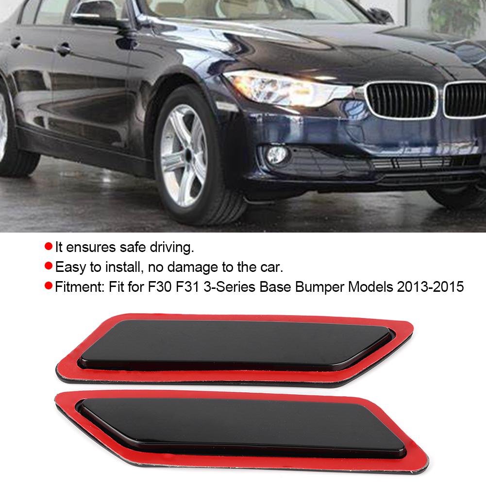 Palstic Car Front Bumper Reflector Lights Side Marker Lamp Fit for F30 F31 3Series 20132015