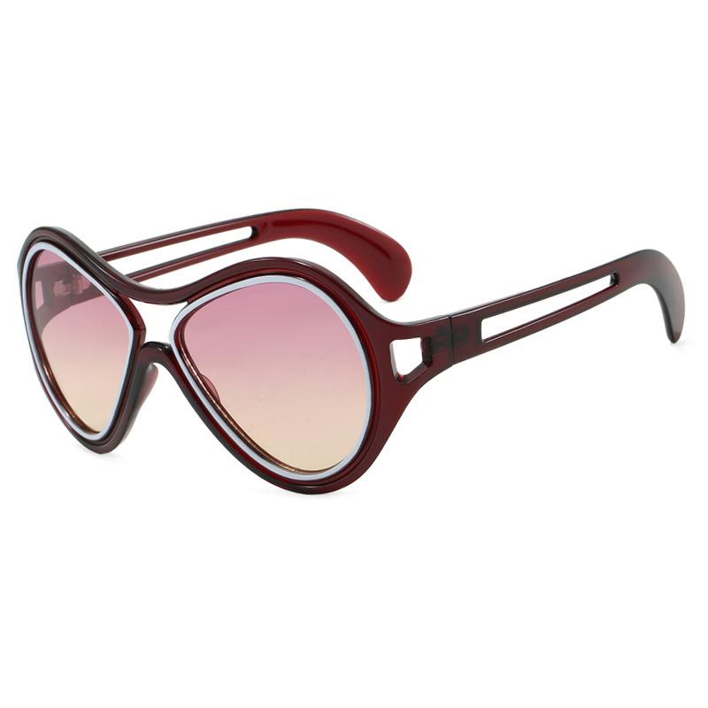 New Vintage Round Sunglasses Women Men Brand Pilot Sun Glasses Female Circular Eyewear for Male Female Eyeglasses