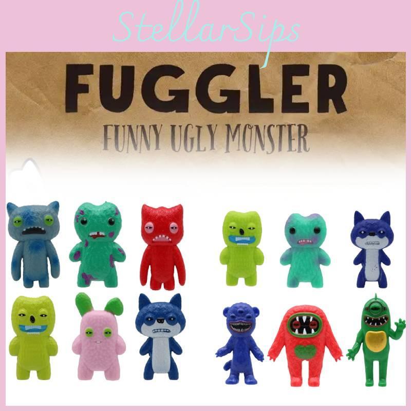 Action Fuggler 6pcs Figure Model Anime Displays Toy Cartoon Doll Kids Gifts