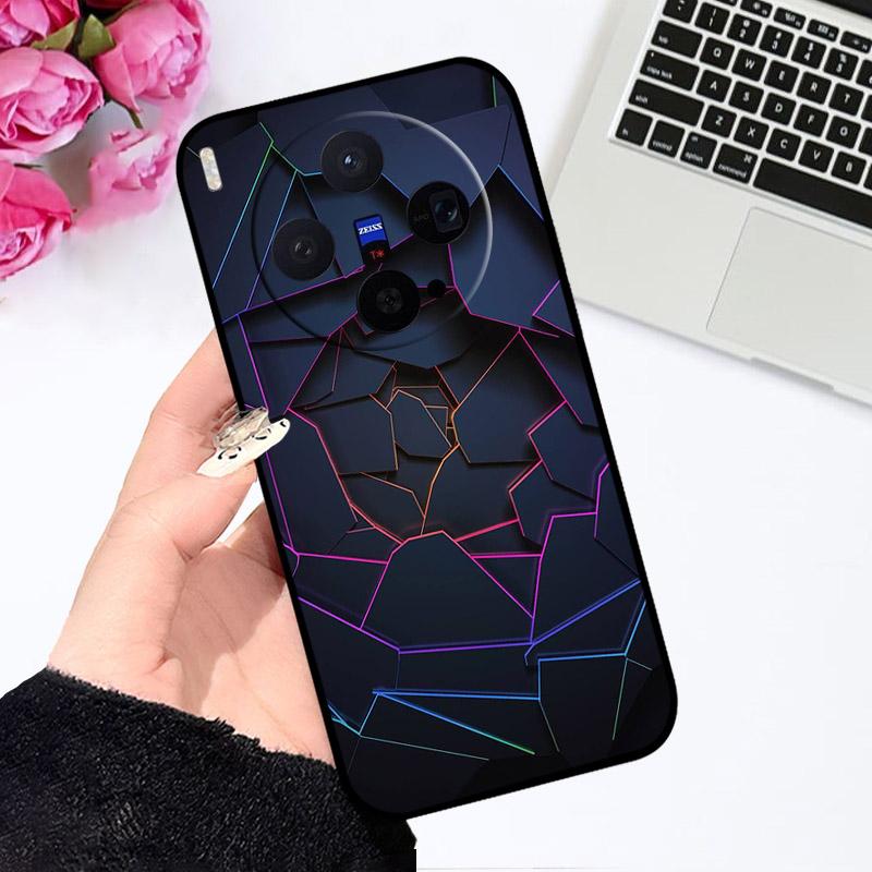 

For VIVO X300 5G Case V2509A 2025 Fashion Silicone Soft TPU Protective Back Cover Case For VIVO X 300 VIVOX300 Phone Shell Capa vivo X300