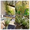 2Pcs Simulated Plants Fake Grass for Handicrafts Artificial Green Plant Stems Realistic Decoration for Home Office Weddings Parties Indoor Outdoor