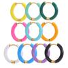 Fashion Fine Jewelry Earrings 2023 Women Simple Small 12mm Huggie Cartilage 18K Gold Plated Stainless Steel Enamel Hoop Earrings