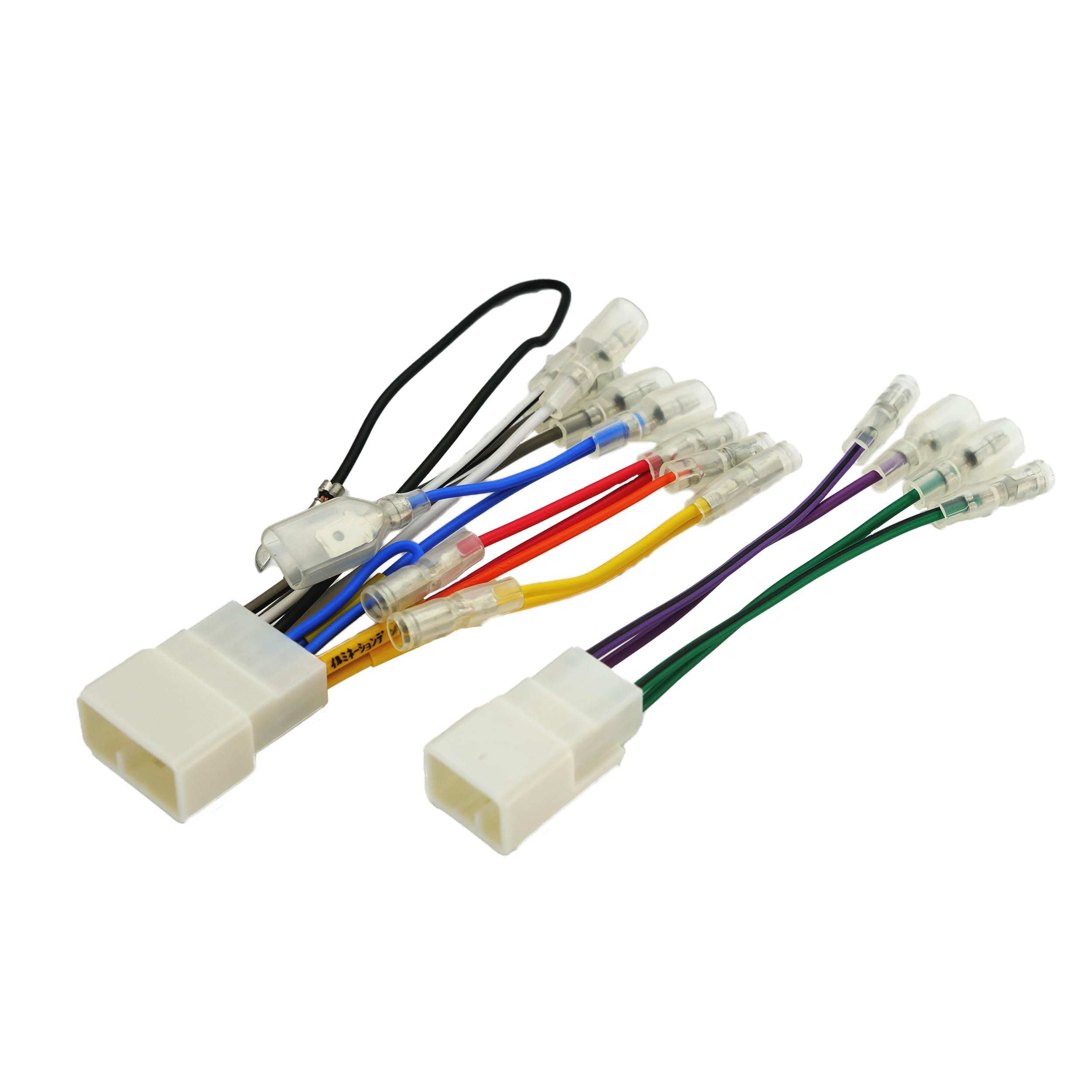 

CHV-011T Audio Harness for Toyota and Daihatsu 10P 6P Car Navigation, Audio Display Audio, Sub Power Supply Terminal Included