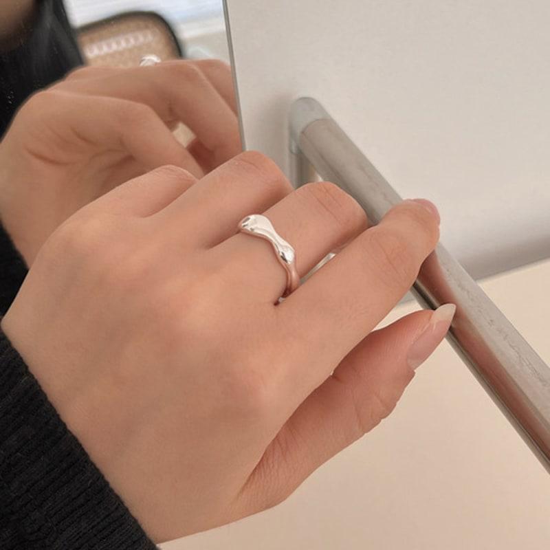 silver925 inter open ring