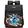 Smurf Anime Backpack Student Schoolbag Computer Bag