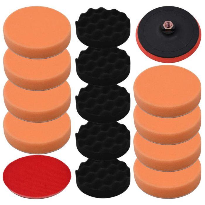Set of 14 Pcs 150 Mm Polishing Pads