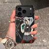 P-Poshlaya M-Molly Band For Black Candy Matte Cover iPhone 17,16,15,14,13,12,11,Pro,MAX,Plus