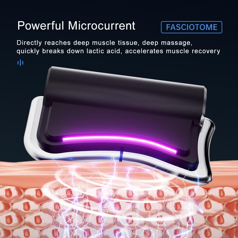 Vibration Body Massager Electric Fascia Knife Muscle Relaxation Body Lifting Hyperblade Neck Massage Blade Tool