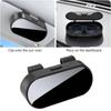 Mirror Glossy Multifunctional Glasses Case, Car Sunshade, Glasses Clip Card, 2-In-1 Storage Box, High-End Sunglasses Holder