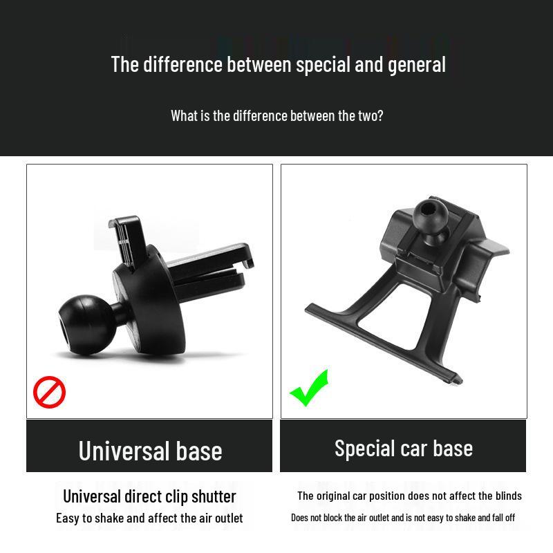 Geely Car Mount Holder Base for Emgrand GS/GL, Boyue Pro, Binrui, Vision X3, Binyue, Xingrui, Yue