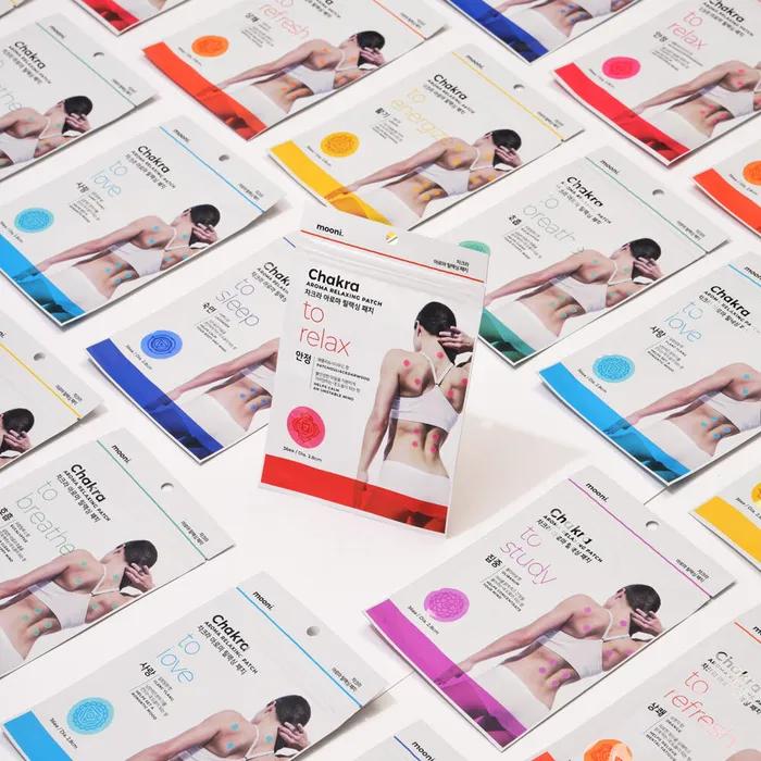 

Аромапластырь для расслабления Одинарный 7 видов 36 штук Patchouli