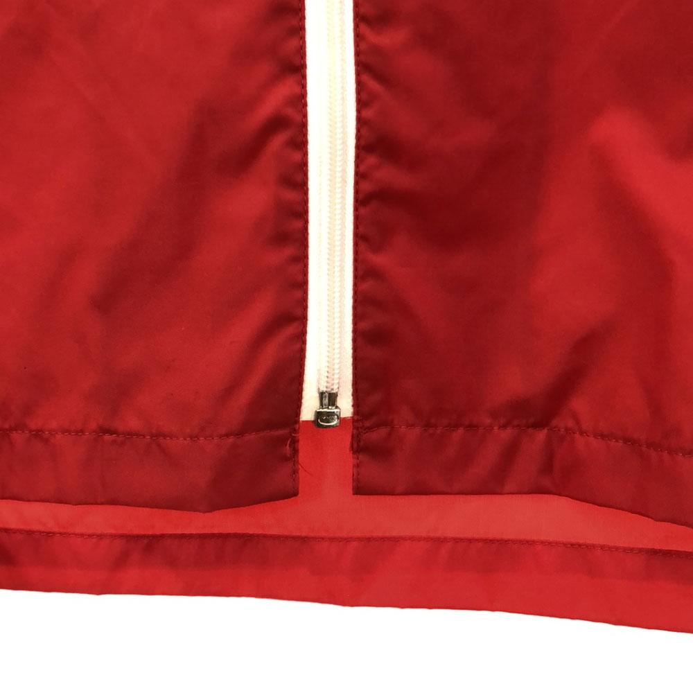 Adidas 70s Vintage Made by Descente Embroidered 3-line Trefoil Logo Nylon Jacket Men's Used