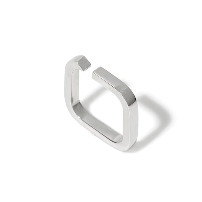 ANOTHER CELL SQUARE OPEN RING