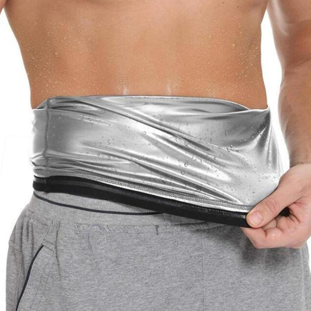 Sweat Waist Trimmer Sauna Belt Sweatband Women Men Wrap Abdominal Trainer Cincher