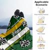 Ribbons Personalized Name Blanket Gift Personalized Blanket Soft & Cozy for Office Chair Seaside Livingroom Chair for All Occasions