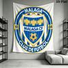Málaga C .F Wall Hanging Printed Fabric Blanket Decorative Tapestries for Bedroom Living Room Home Decor