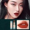 1pcs Boutique Chinese Style Embossed Carving Lipstick Color Lasting Waterproof Super Matte Nude Color Lipstick Moisturizing Lip Gloss Beauty