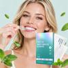 Bandes blanchissantes pour les dents: protègent doucement les dents, laissent une haleine fraîche, et sont portables et faciles à utiliser