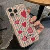Simple Heart Line Shockproof Phone Case For iPhone 17 Pro Max 16 Pro 15 Plus 14 13 Mini 12 11 16E 17 Air Fashion Case