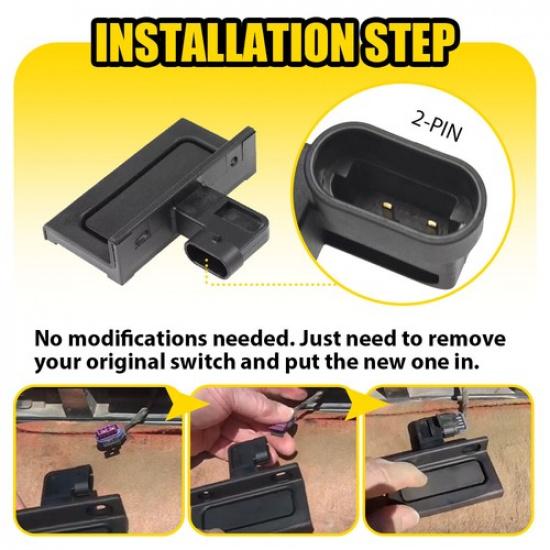 Power Tailgate Release Switch For 2004-2005 GMC Envoy XUV 15060932 901-152 EOOH