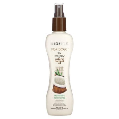 Silk Therapy, with Natural Coconut Oil, Waterless Bath Spray, for Dogs, 7 Fl Oz (207 Ml)