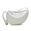 Genuine Leather Women's Dumpling Bag Laid-back Style Crescent-shaped Bag Large-capacity Single-shoulder Crossbody Bag