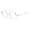 Square Flat Mirror Men'S Personality Simple Business Retro Boutique Glasses Frame Women