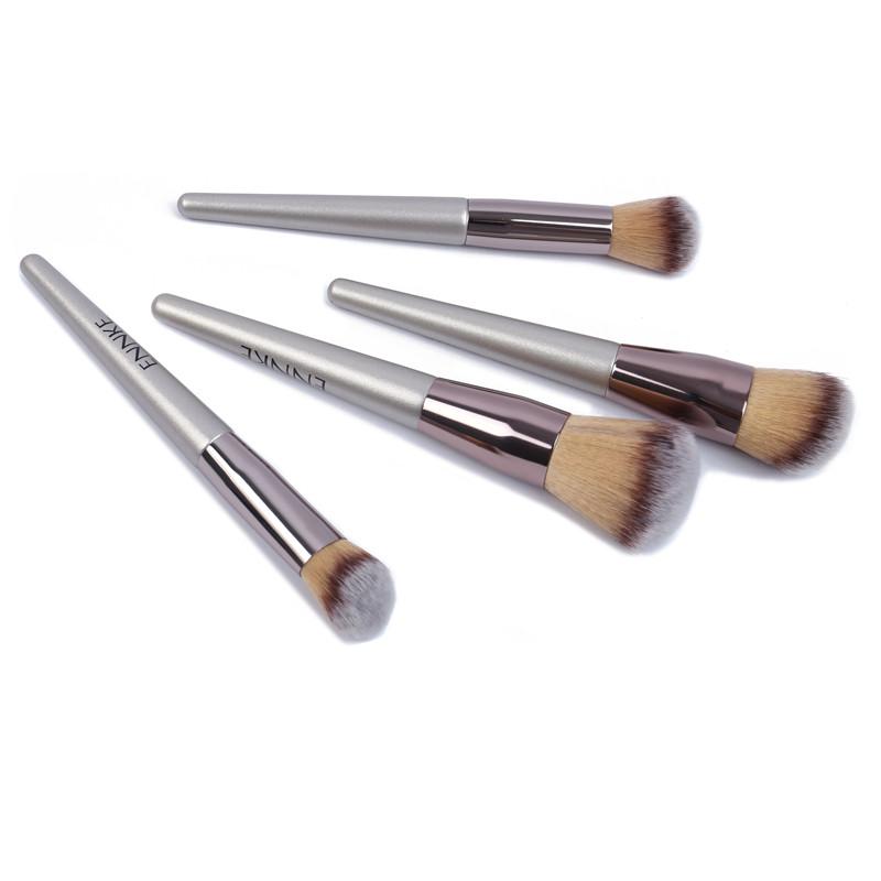 4PCS Makeup Brush Blusher Foundation Powder Brush Face Make Up Cosmetic Tool Set
