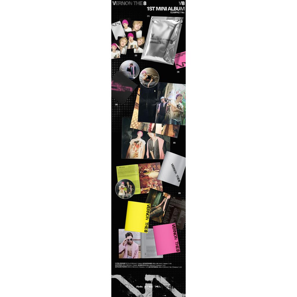 [Pre-order] V8 (SEVENTEEN) 1st Mini Album [V8] SET 4EA