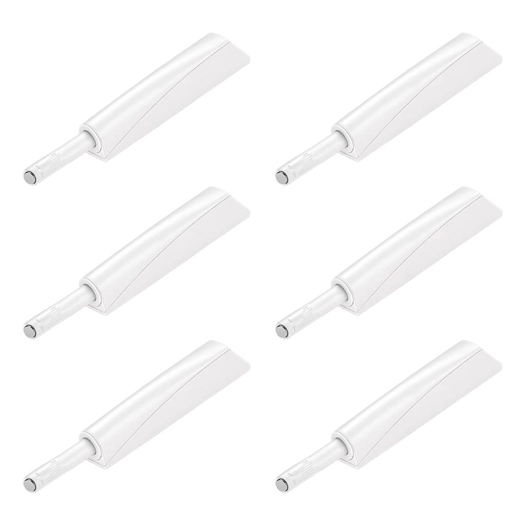 6Pcs Soft Close Door Damper Cabinet Rebounder Dampers Buffers Magnetic Press Rebound Device for Kitchen Cabinet Drawer