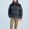 Kolon Sport Hooded Long Sleeve Loose Thick Puffer Jacket Men outerwear Dark-Khaki TLJDW23615