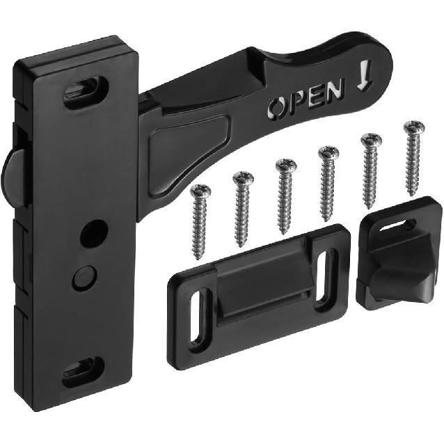 Miady RV Screen Door Latch Right Hand Handle Kit for RVs, Trailer, Camper, Motor Home, Cargo Trailer