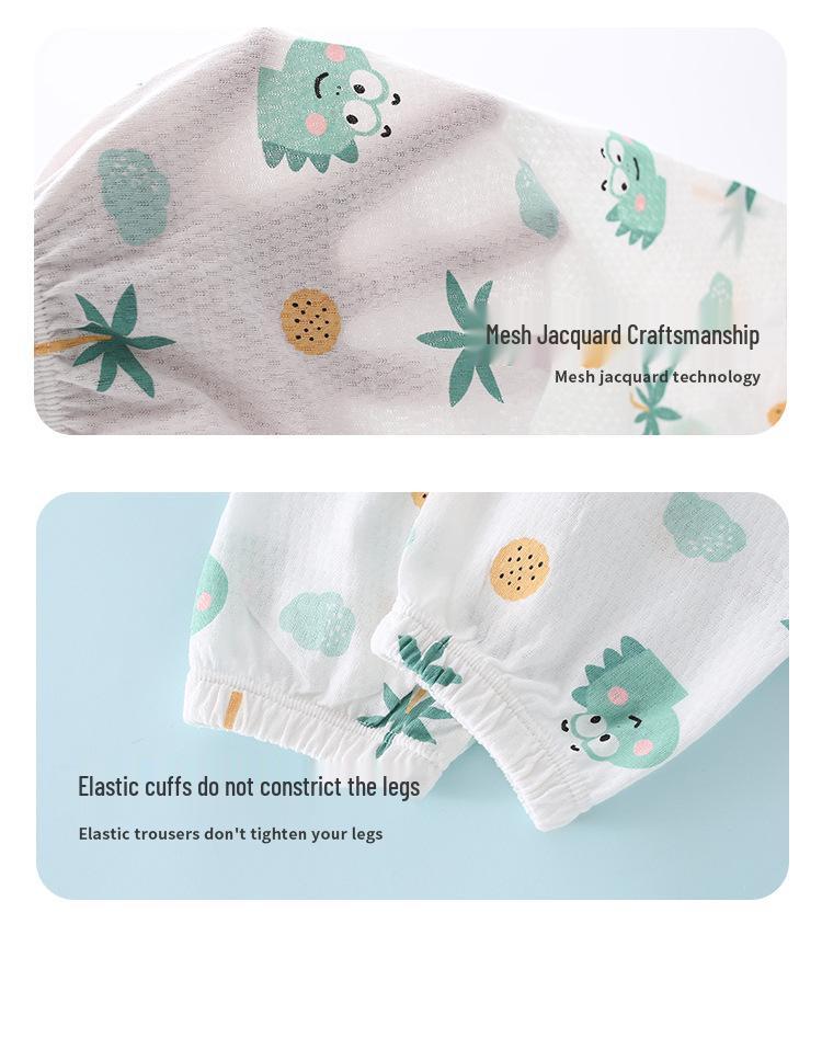 Infant Cotton Anti-Mosquito Summer Lantern Pants - Unisex