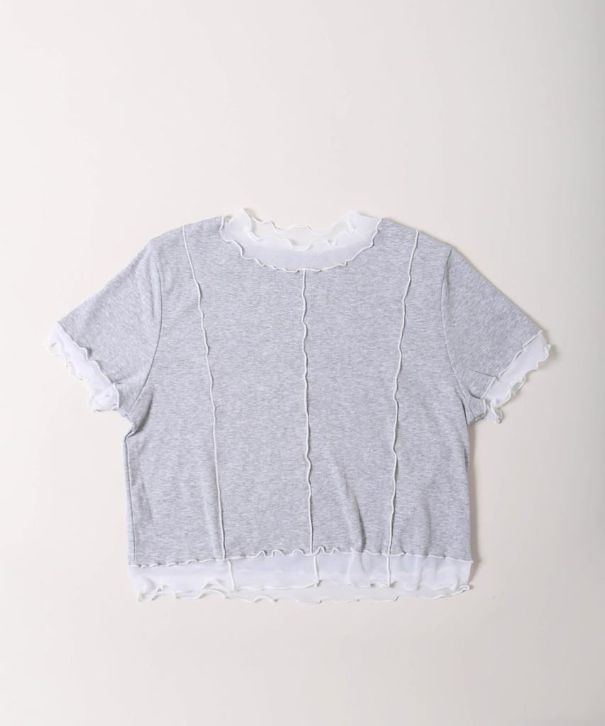 WEGO Mesh Gray Women's T-Shirt,