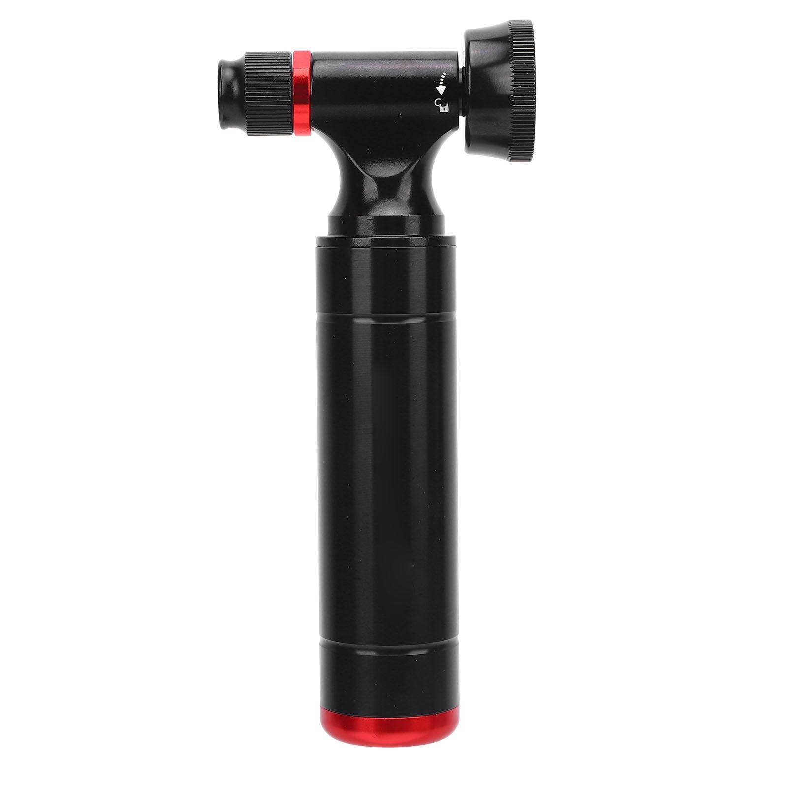 

Мини-насос для велосипеда из алюминиевого сплава, CO2-насос для накачивания шин, портативный маленький велосипедный насос с манометром для