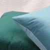 Velvet Solid Pillow Cover Removable Washable Sofa Cushion Case Soft Cozy Home Decor Elegant Comfortable Accent