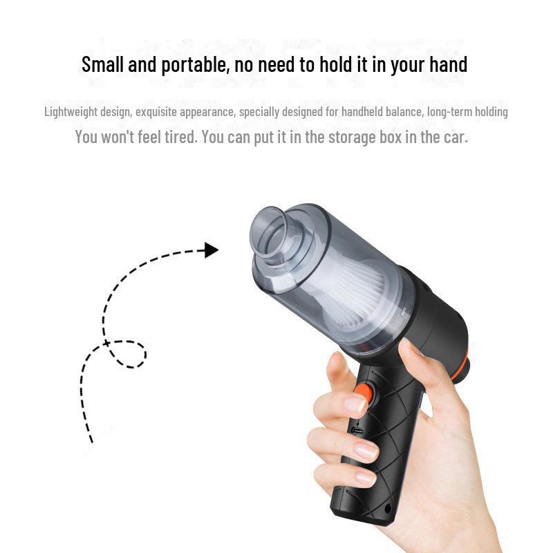 Portable Handheld Cordless Vacuum Cleaner for Home and Car - Blowing & Suction Integrated
