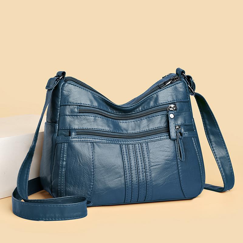 PU Mother Bag Large Capacity Small Square Bag Women's Shoulder Crossbody Bag