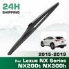 Rear Windshield Wipers Blades,Premium All-Season Wiper Blades Replacement For Lexus NX Series NX200t NX300h 2015-2019
