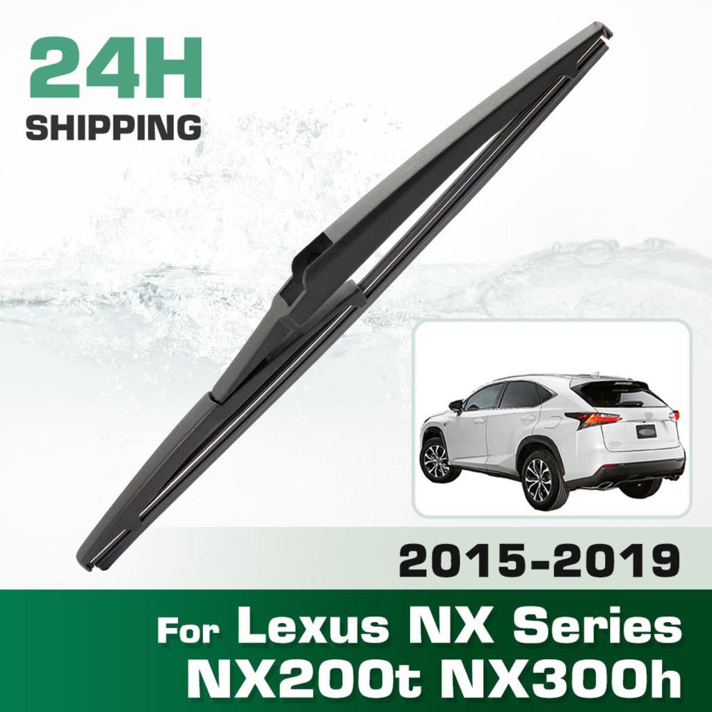Rear Windshield Wipers Blades,Premium All-Season Wiper Blades Replacement For Lexus NX Series NX200t NX300h 2015-2019