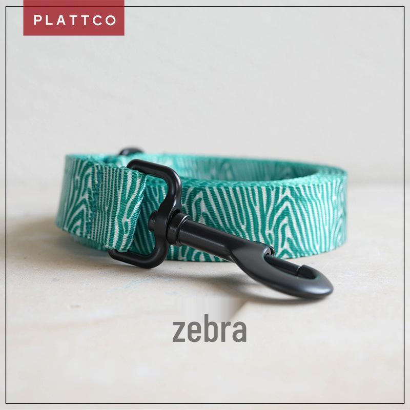 PLATTCO Colored Printed Imitation Nylon Dog Leash - Model PDL333 S 2.0cm x 120cm