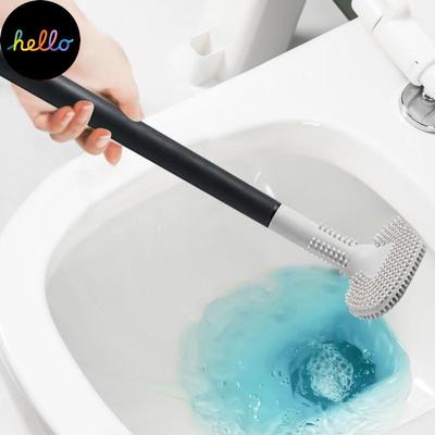 Vastupidav silikoonhari Golfi WC-hari Creative Pika varrega WC-puhastushari Kodukoristustööriistad Vannitoatooted