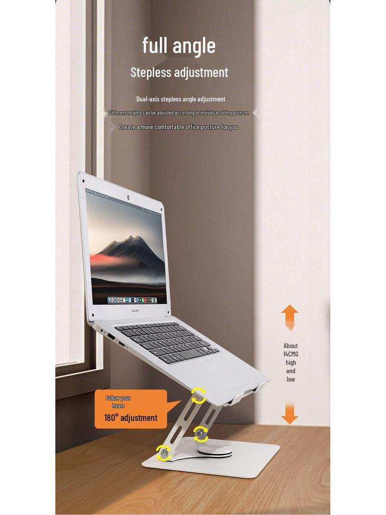 Faltbarer Verstellbarer Laptop- & Tablet-Kühlständer mit Integriertem Spielstützrahmen