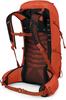 Osprey Talon Pro 30L Hiking Backpack with Mars Orange Men's Hipbelt,