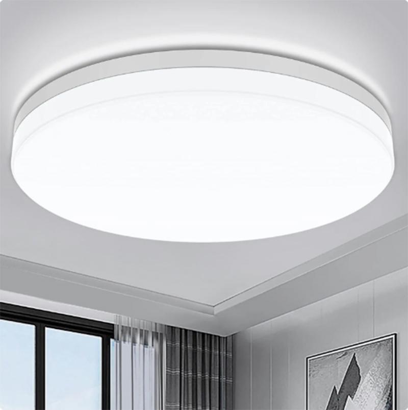 

Ultra-thin Round LED Ceiling Lamp Bedroom Light Lustre LED Lights for Room Ceiling Light Fixture Modern Home Decoration Cold White&15CM(18W) белый