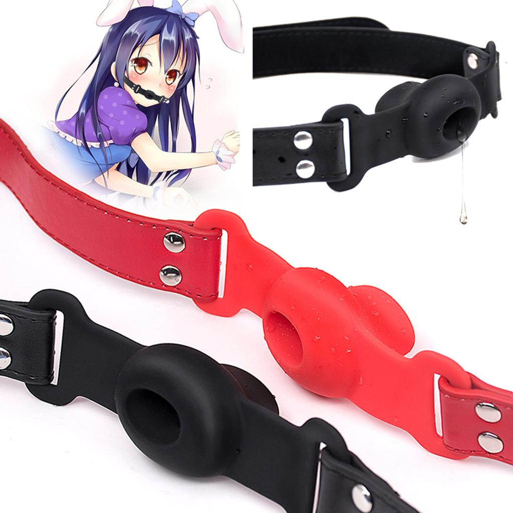 Women Mouth Gag  Restraint Mouth Ball SM Slave Role Playing Sex Toy Adult Couple 18+ Sextoy Adjustable Female Oral Sex Tool