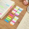 120/160Pcs Colorful Index Label Adhesive Notes Page Marker Bookmarks Writable File Label for Marking Highlighting