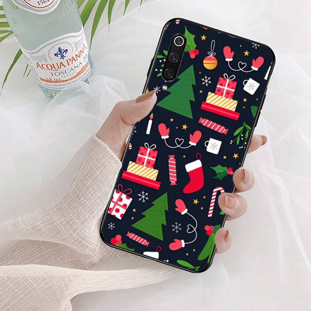 Happy Christmas Phone Case For Samsung S 20 21 22 23 plus Ultra for Redmi Note 8 9 10 11 for Huawei Y 5 6 9