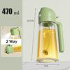 2 In 1 Oil Spray Bottle Multifunction Glass Oil Bottle For Cooking BBQ Oil Dispensers Olive Oil Sprayer Mister Kitchen Gadgets