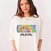 Grateful Mom T-Shirt and Kids Tshirt: Grateful Dead Shakedown Lot Style Shirt and Kids Tshirts for Moms